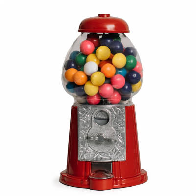 Cast Metal Base Gumball Machine